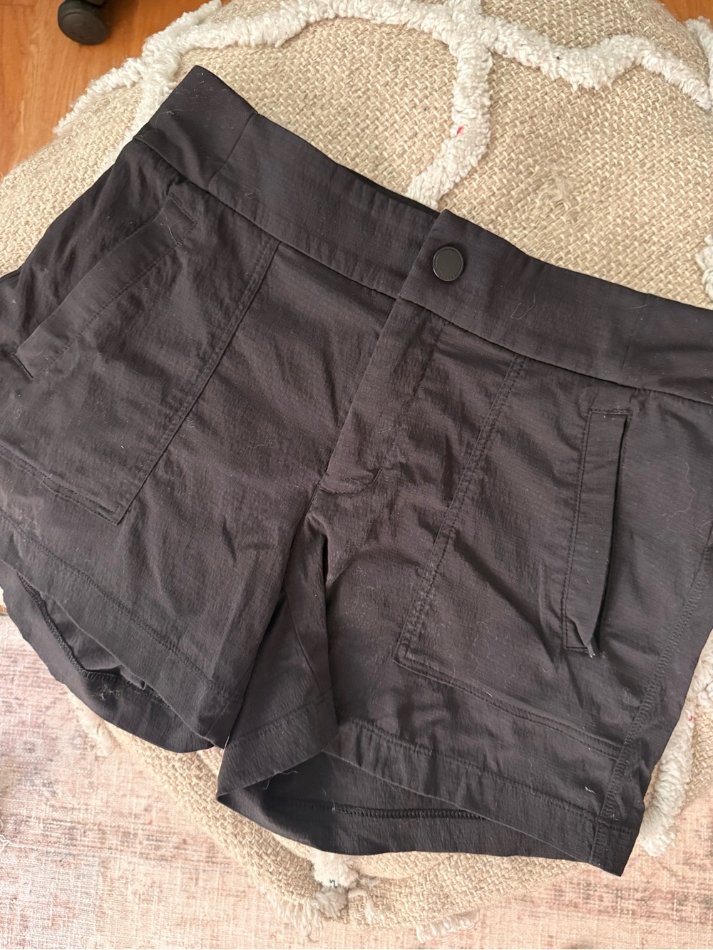 Black Athleta Women's Casual Utility Shorts